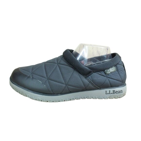 LL Bean Shoes Ultralight Primaloft Quilted Black Waterproof Slip Ons Mens 10 M LL Bean Men main image 2